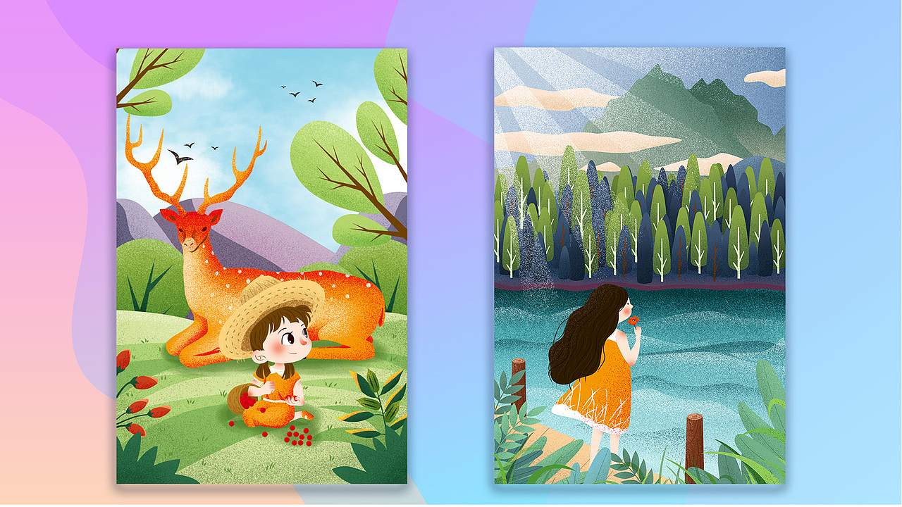 视觉作品集（图ZMjc1MTE5OTE2） - 海报 - 站酷设计师回望丶原创素材 - 站酷ZCOOL