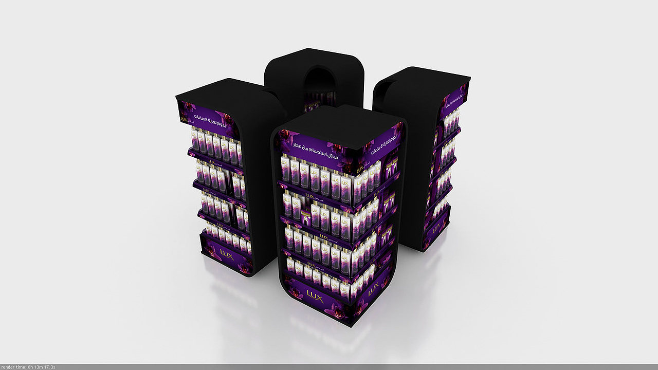 力士沐浴露推头设计效果图