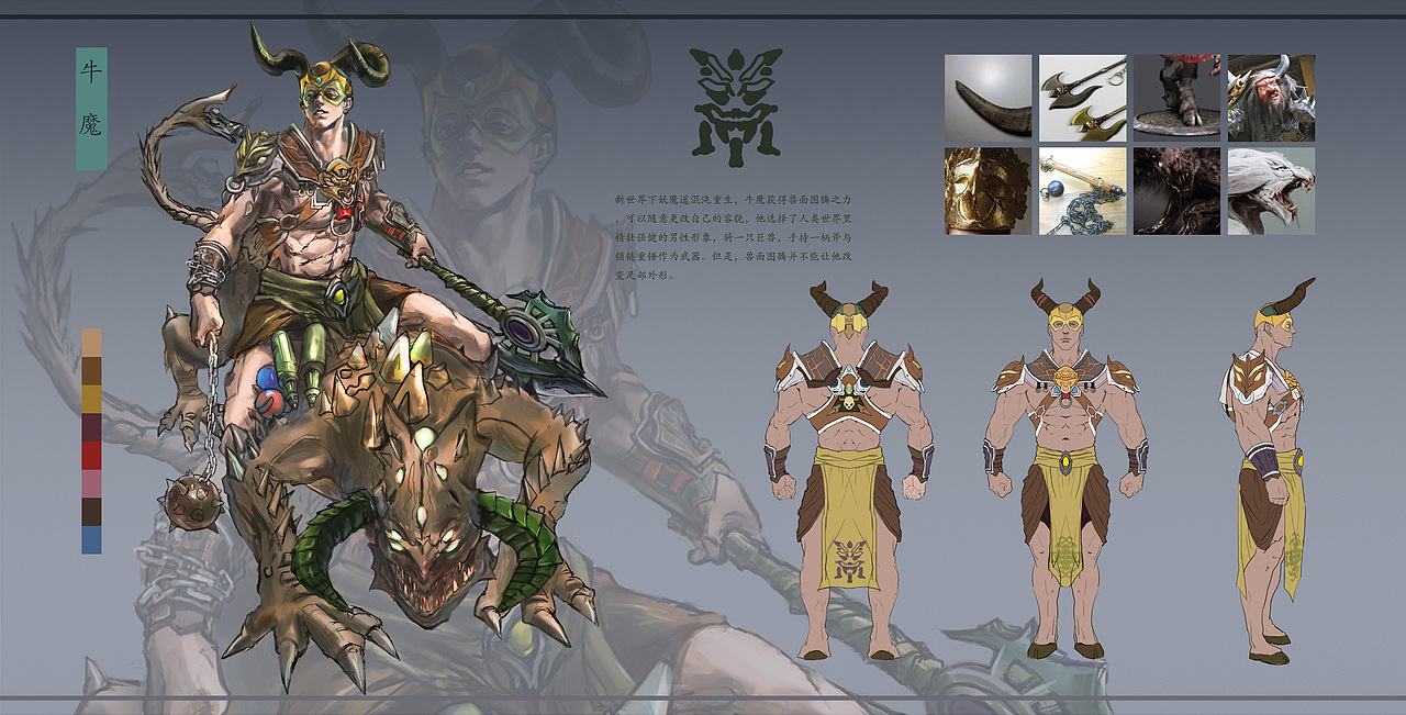 西游类型人物设计