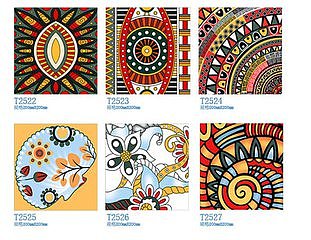 东南亚民族元素插画