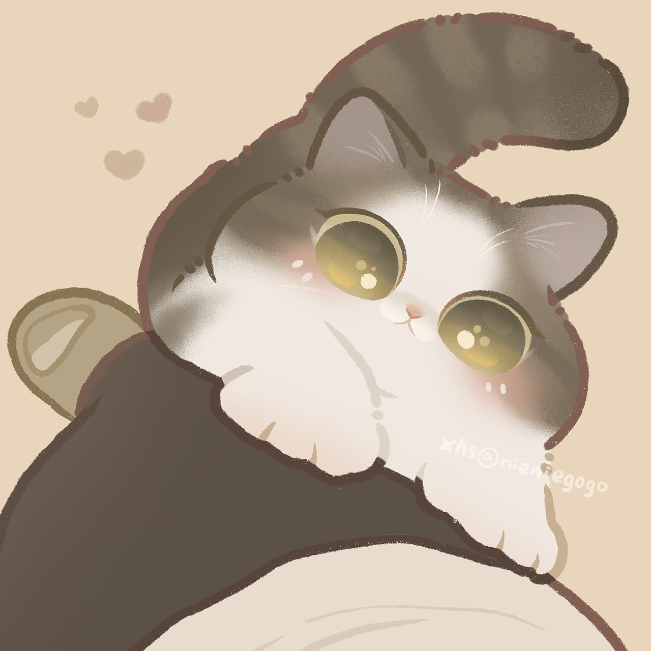 猫猫能有什么错呢（图ZMzIzNjM5NDU2） - 商业插画 - 站酷设计师milkyaaa原创素材 - 站酷ZCOOL