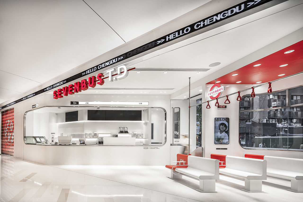 SEVENBUS｜成都TD店（图ZMjUxOTM5Mjg0） - 商业空间设计 - 站酷设计师或者设计原创素材 - 站酷ZCOOL