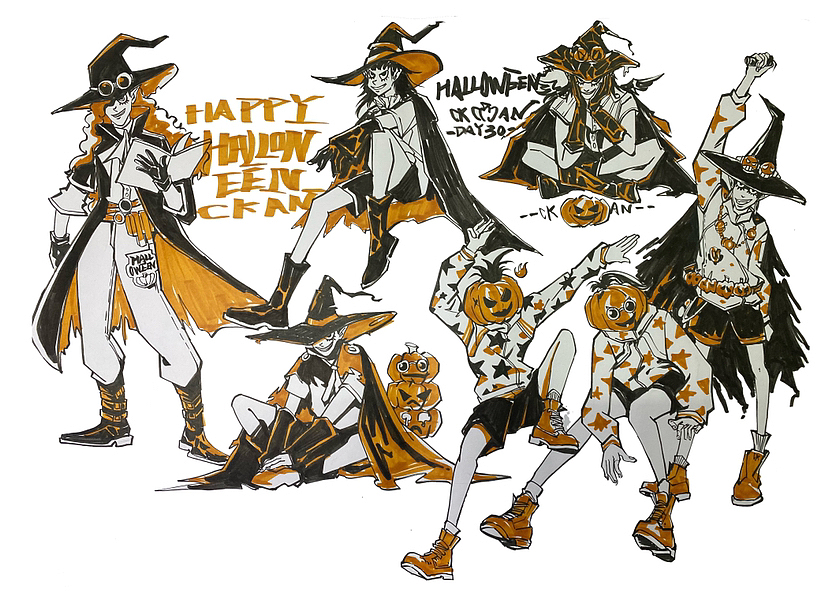 CKAN 速写练习（图ZMzI0MTUzMTQ0） - 创作习作 - 站酷设计师CKAN程阿砍原创素材 - 站酷ZCOOL