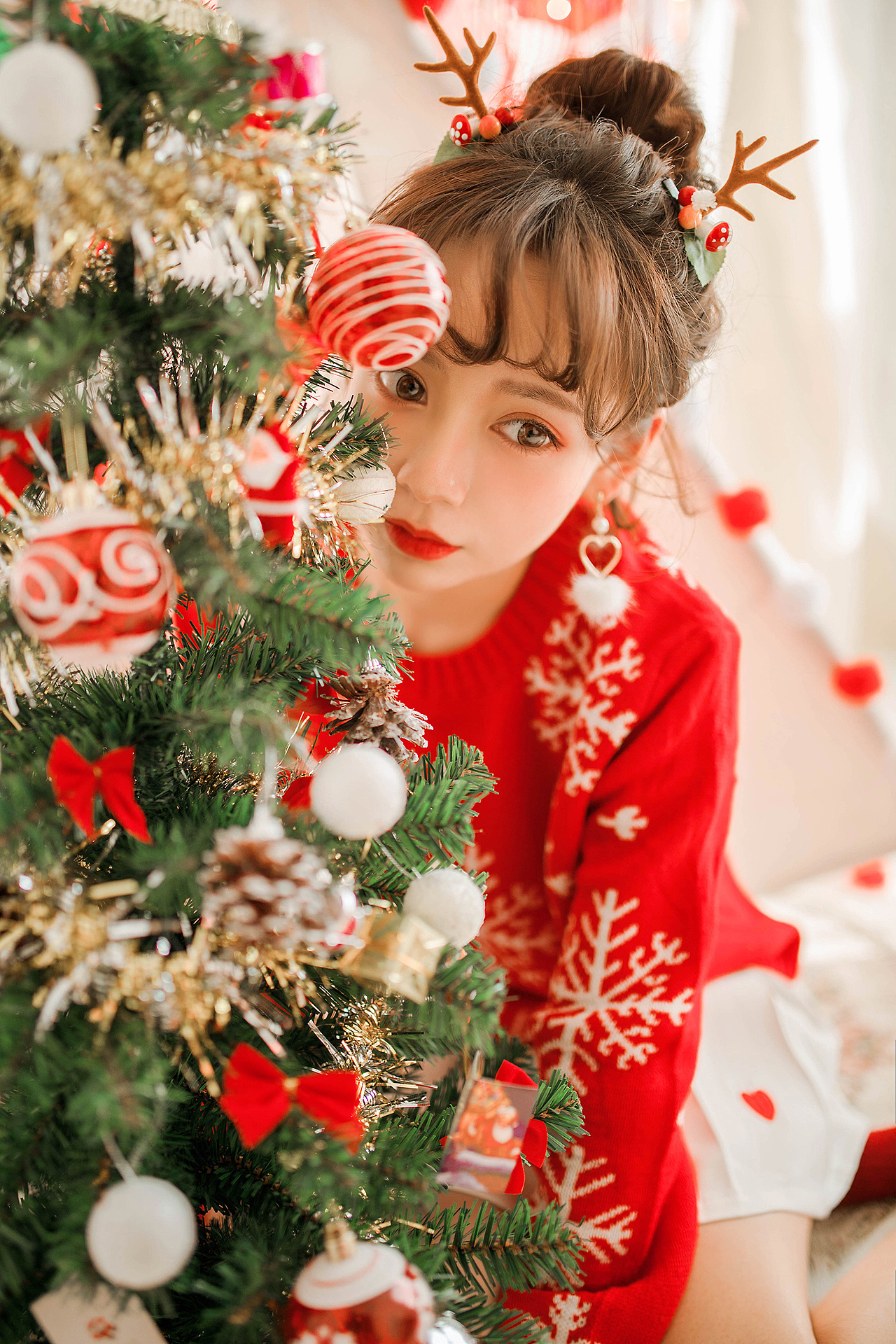 又到一年的圣诞啦~终于拍到了圣诞主题,吼嗨森~