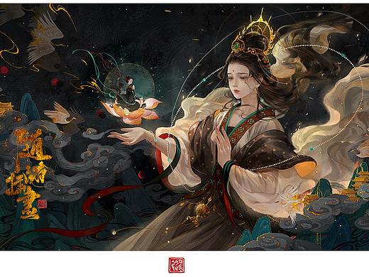 墨心绘意|养猫画画的随随风格例图