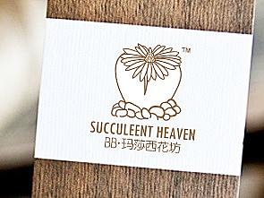 玛莎西花坊丨花店丨logo设计