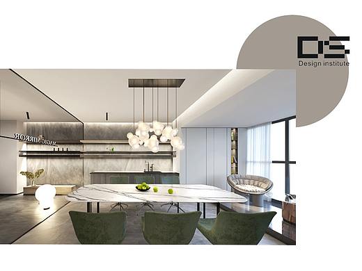 大思设计未来空间丨财富中心“魔镜”美容会所（个人主页-ZNDE5ODg5MDQ=） - 家装设计 - 站酷设计师大思设计原创素材 - 站酷ZCOOL