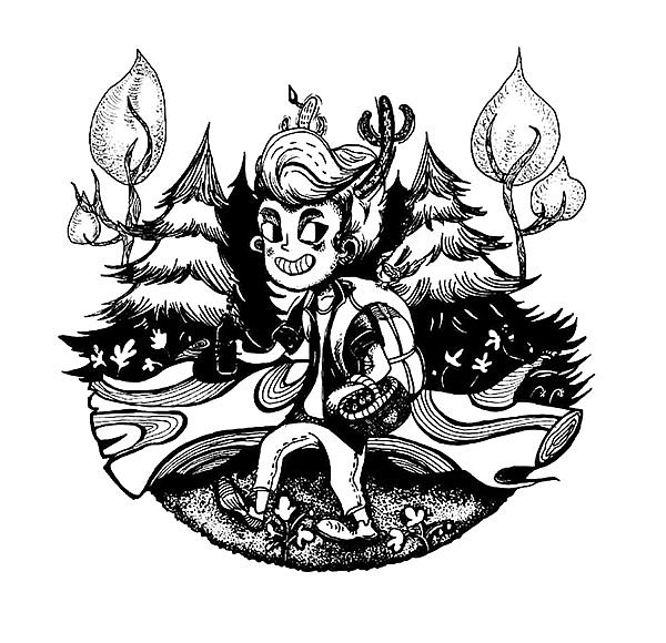 手绘插画（图ZMTM5MDY1Mjcy） - 绘本 - 站酷设计师志红远行原创素材 - 站酷ZCOOL