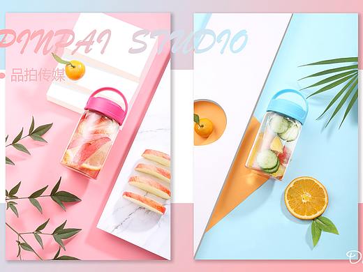 提前感受冰凉一夏——水果杯拍摄