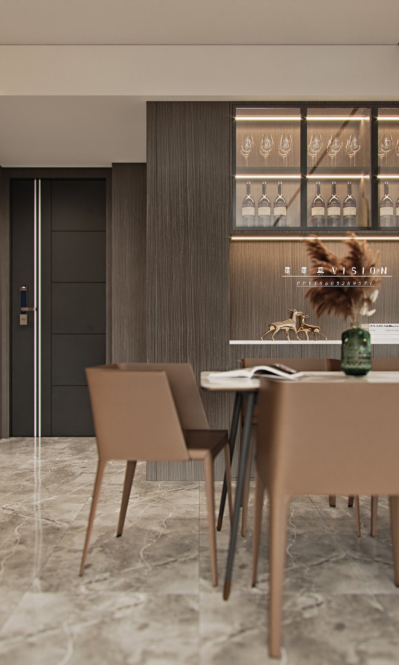 现代简约客餐厅（图ZMjkwNDIyMjI4） - 家装设计 - 站酷设计师图途视觉原创素材 - 站酷ZCOOL