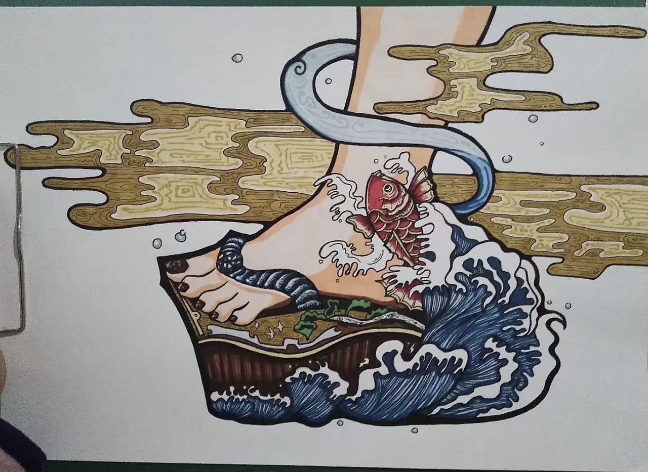 马克笔手绘（图ZMzQ5ODE4NTcy） - 艺术插画 - 站酷设计师3D建模CAD图纸代原创素材 - 站酷ZCOOL