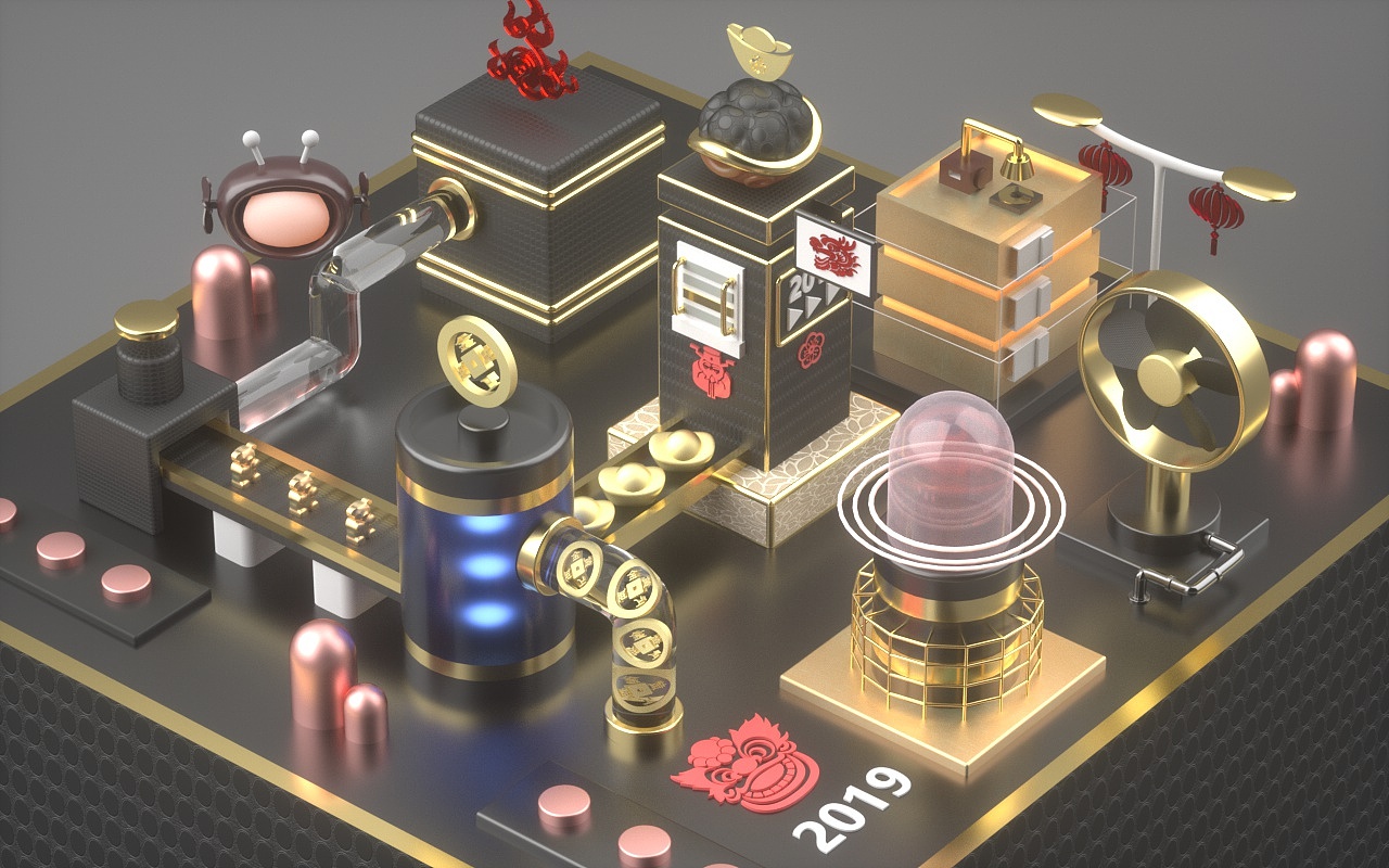 c4d临（图ZMTQ5MjI3NDQw） - 场景 - 站酷设计师Abu阿布步原创素材 - 站酷ZCOOL