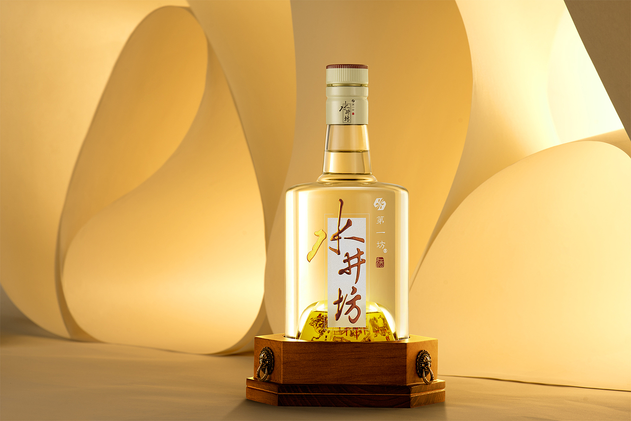 白酒修图 水井坊修图 修图 摄影后期