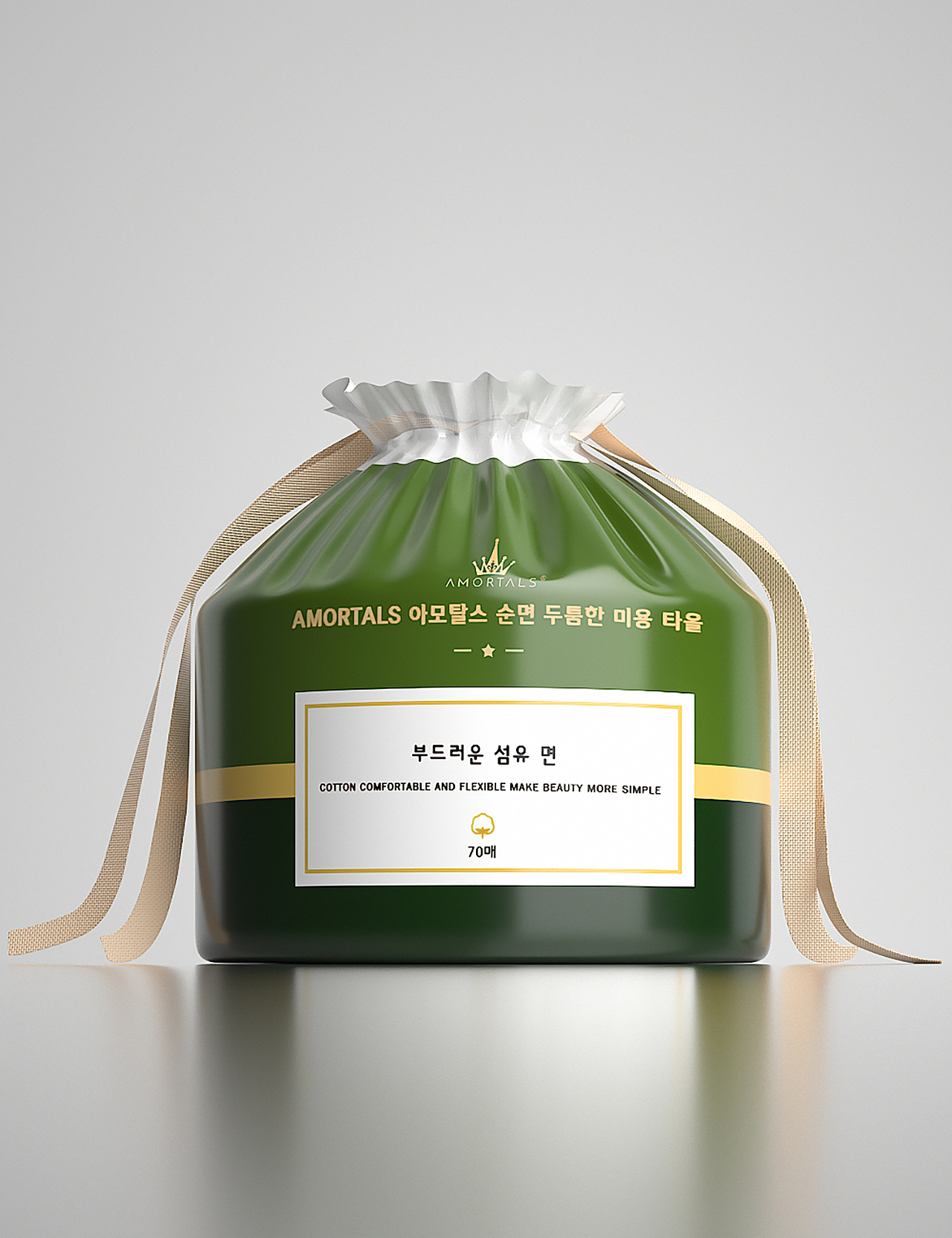 洗脸巾3d建模渲染