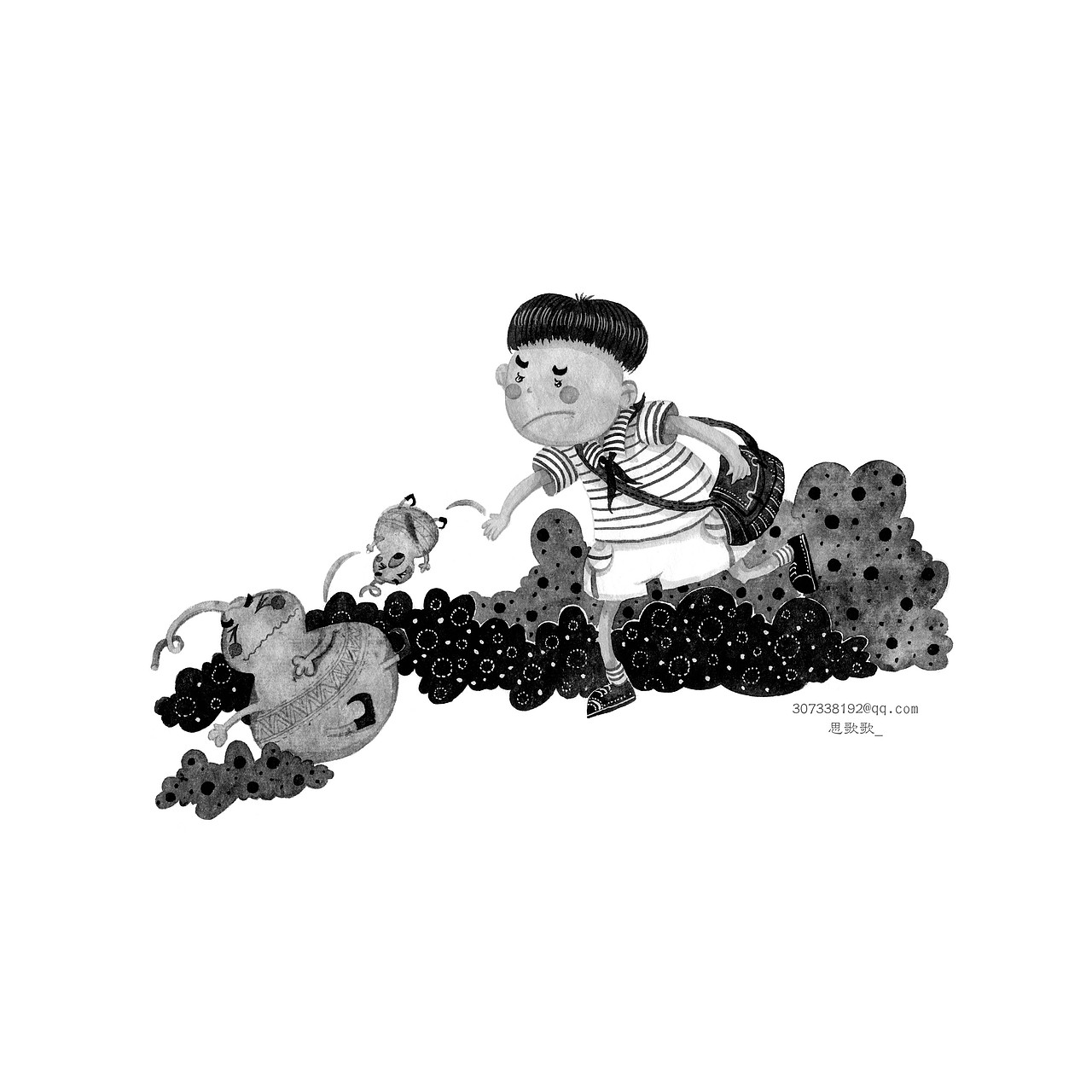 宝葫芦的秘密黑白内插