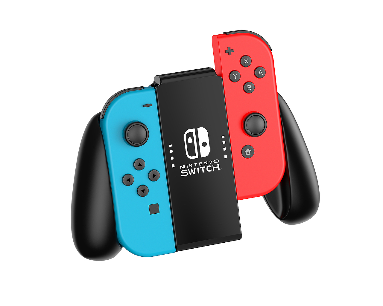 一组Switch游戏手柄练习