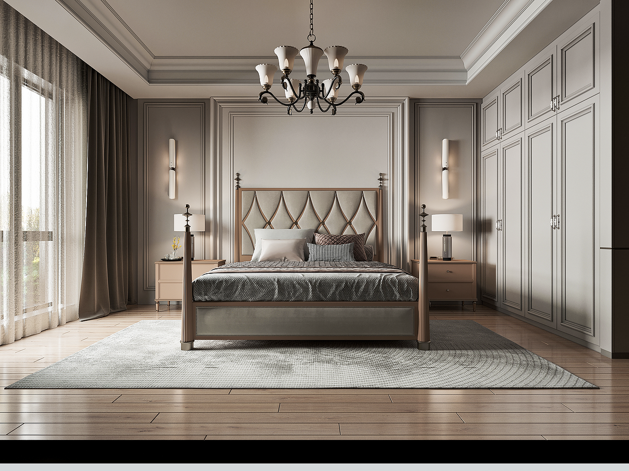 北尧视觉 美式轻奢效果表现