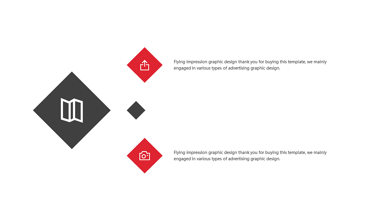 欧美风红色工作计划模板