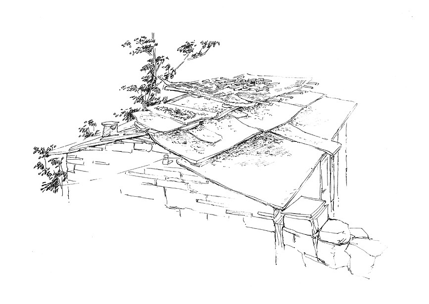 再回石板岩-水性笔速写（图ZMTU5NjEwMA==） - 绘画 - 站酷设计师76789285原创素材 - 站酷ZCOOL