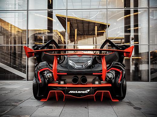 迈凯伦跑车渲染