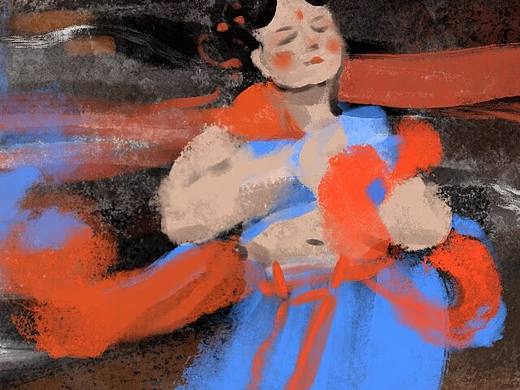 国风敦煌系列插画