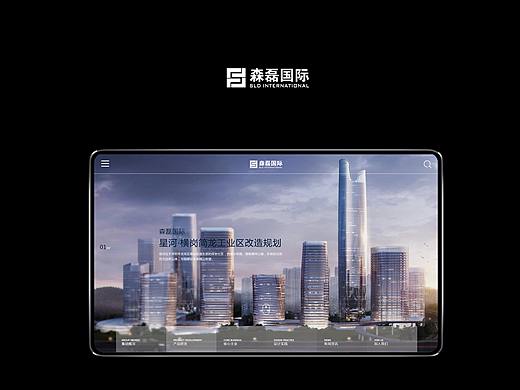 建筑设计网页飞机稿