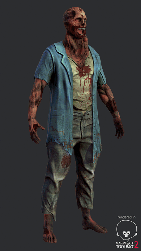 Zombie（图ZMzIyOTY3Mjg=） - 人物/生物 - 站酷设计师解燕白原创素材 - 站酷ZCOOL