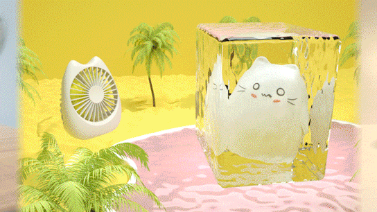 znt萌猫风扇（图ZMTIzODg4MDEy） - 动画/影视 - 站酷设计师泡泡孙原创素材 - 站酷ZCOOL