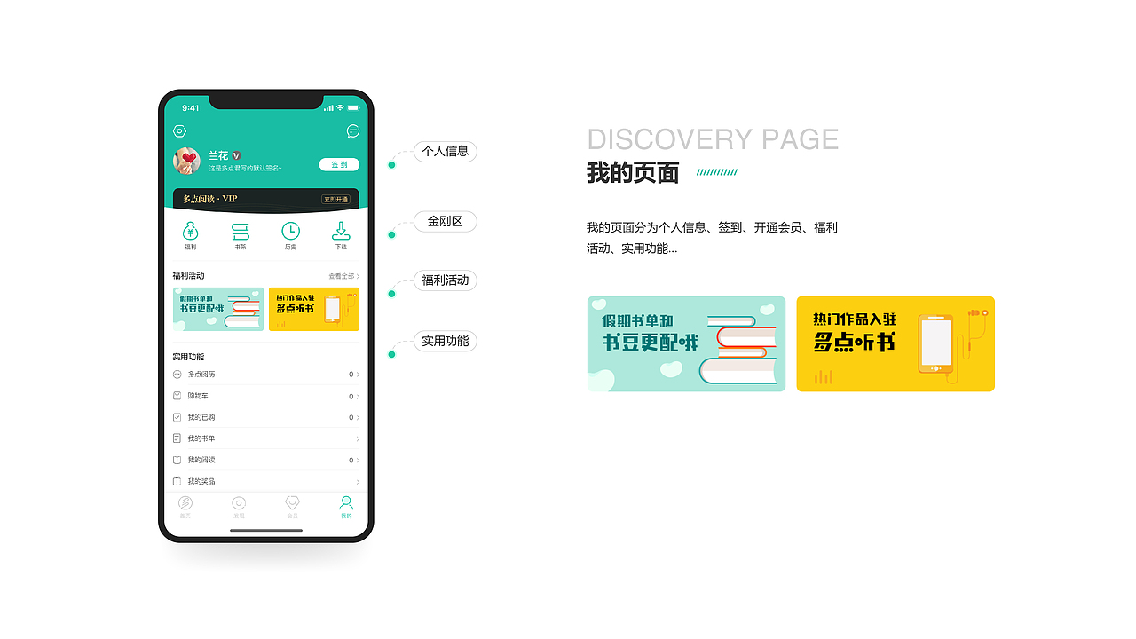 多点阅读APP（图ZMjQ3NzAzMjQ0） - APP界面 - 站酷设计师四叶草Lucy原创素材 - 站酷ZCOOL