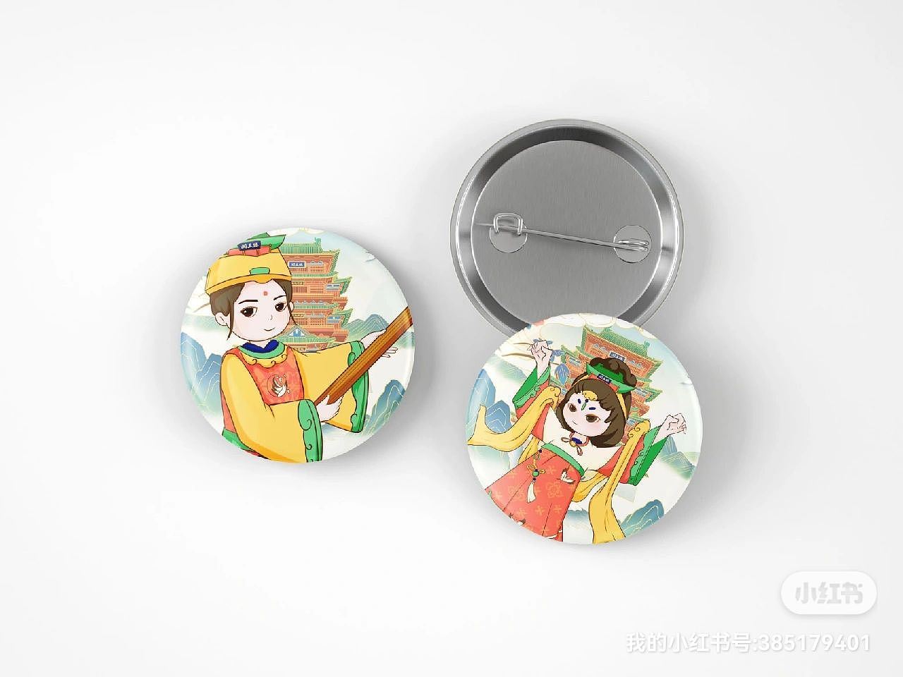 滕王阁ip周边（图ZMzM4NTk5MTgw） - IP形象 - 站酷设计师晓聪宁原创素材 - 站酷ZCOOL