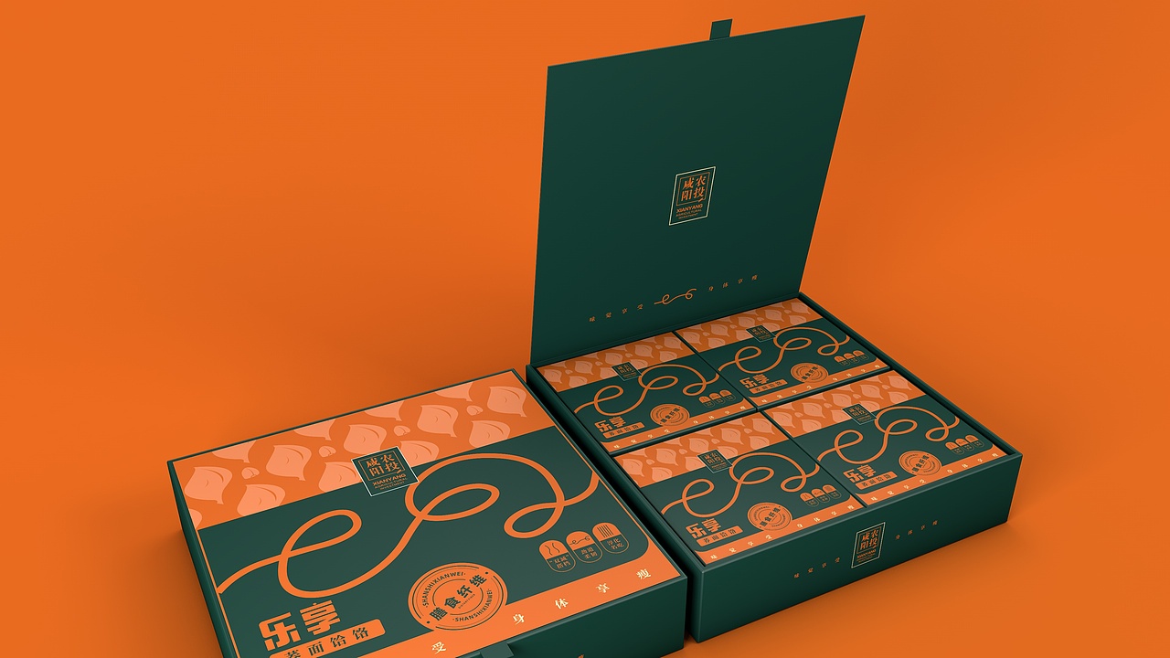 咸阳农投饸饹面包装设计