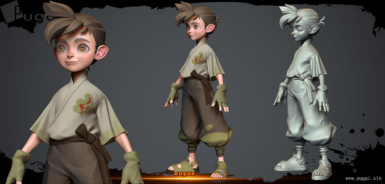 pugui游戏--角色精品班学员作品（图ZMzUxMzY5NzQ0） - 人物/生物 - 站酷设计师pugui游戏原创素材 - 站酷ZCOOL