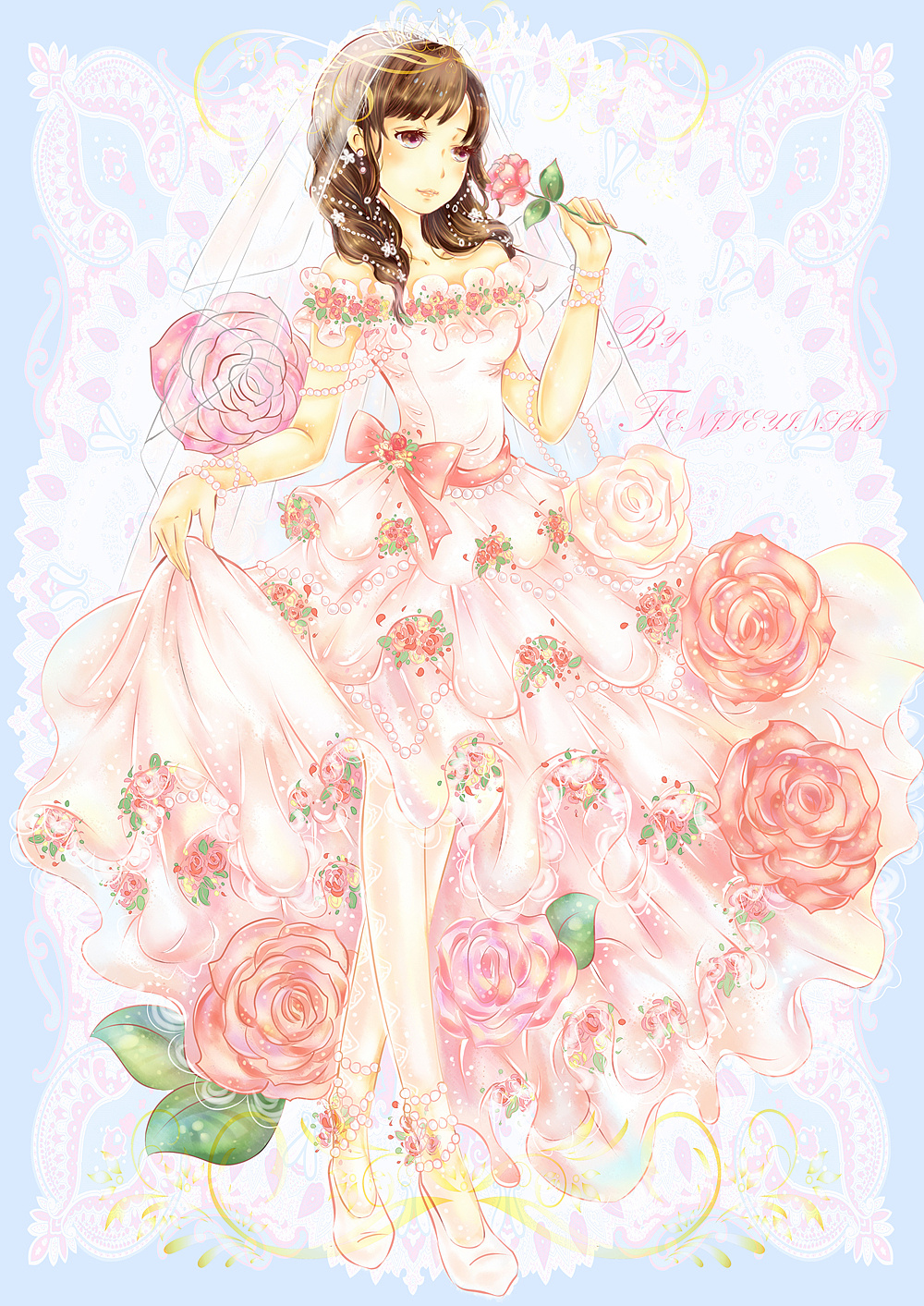 【暖暖环游世界】蔷薇花嫁