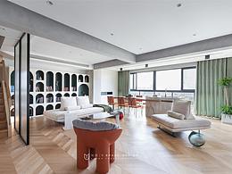 T宅  |  黑白灰+原木，打造浑然天成的居住空间