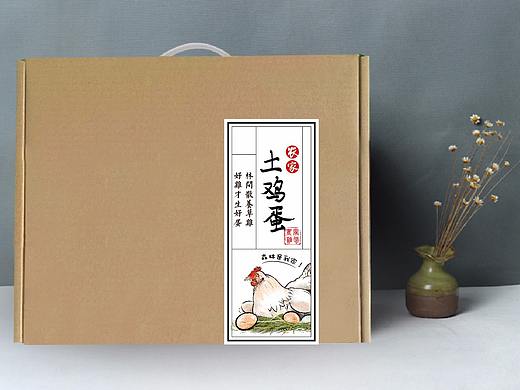禽蛋肉品产品包装/鸡蛋/海鲜/美食/礼盒包装贴