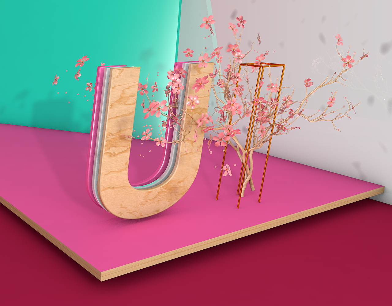 一组C4D练习效果图（图ZMTM1NTc4NDQ0） - 场景 - 站酷设计师黄金招财喵原创素材 - 站酷ZCOOL