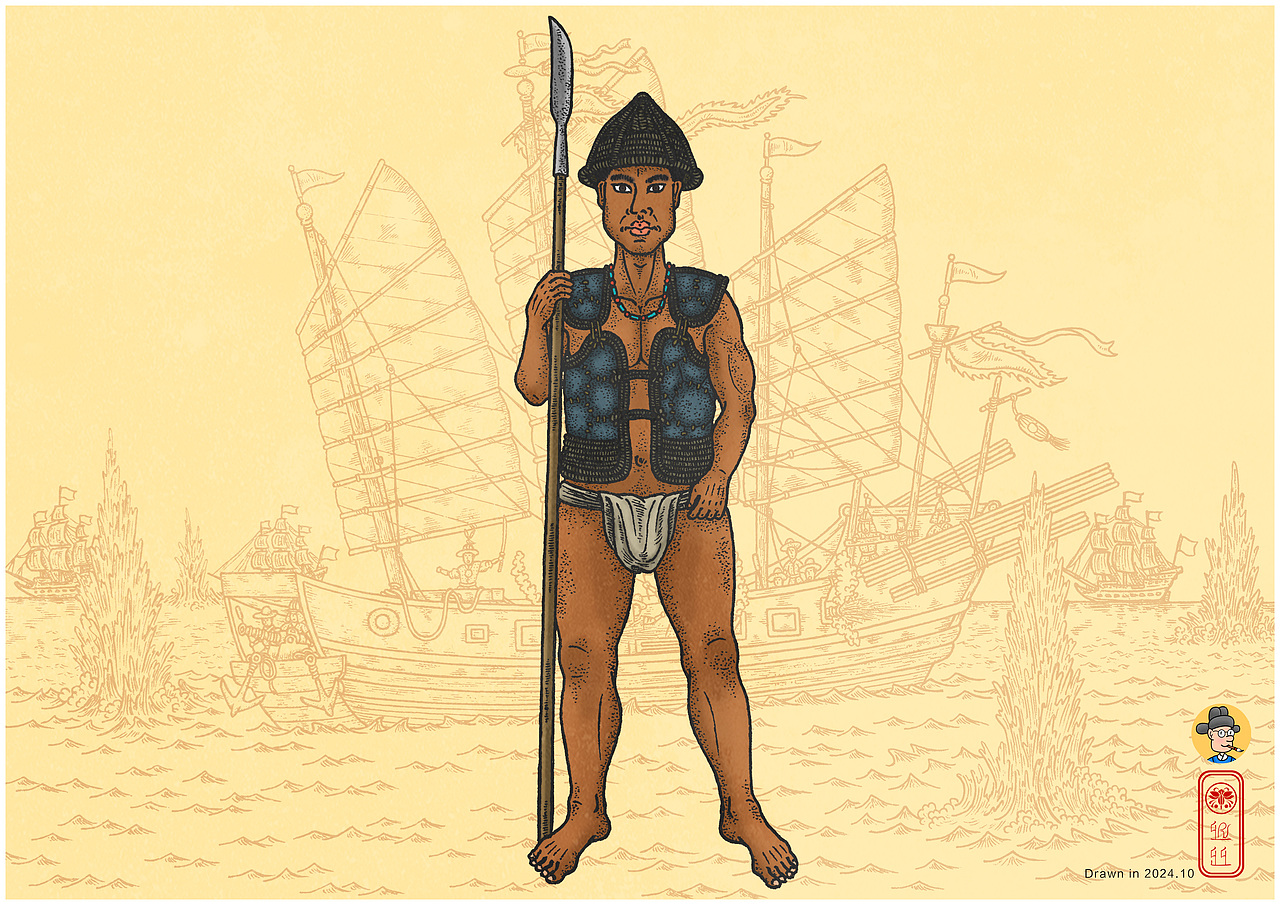 甲胄绘本图鉴——东亚小众甲胄（图ZMzgwOTM0ODY4） - 创作习作 - 站酷设计师疣猪米亚原创素材 - 站酷ZCOOL