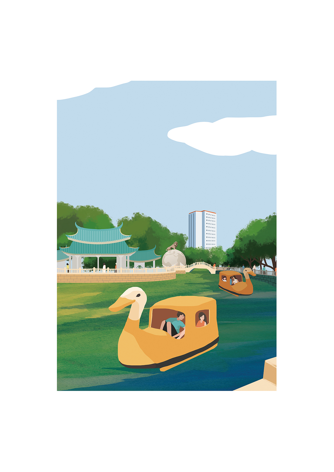 还是厦门（图ZMjY3OTMxNTcy） - 商业插画 - 站酷设计师银栗子原创素材 - 站酷ZCOOL