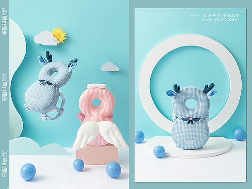 婴儿防摔枕 | 母婴用品枕头定型枕 静物摄影产品拍摄