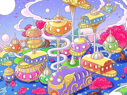 派火车-镜子屋&祈祷室车厢