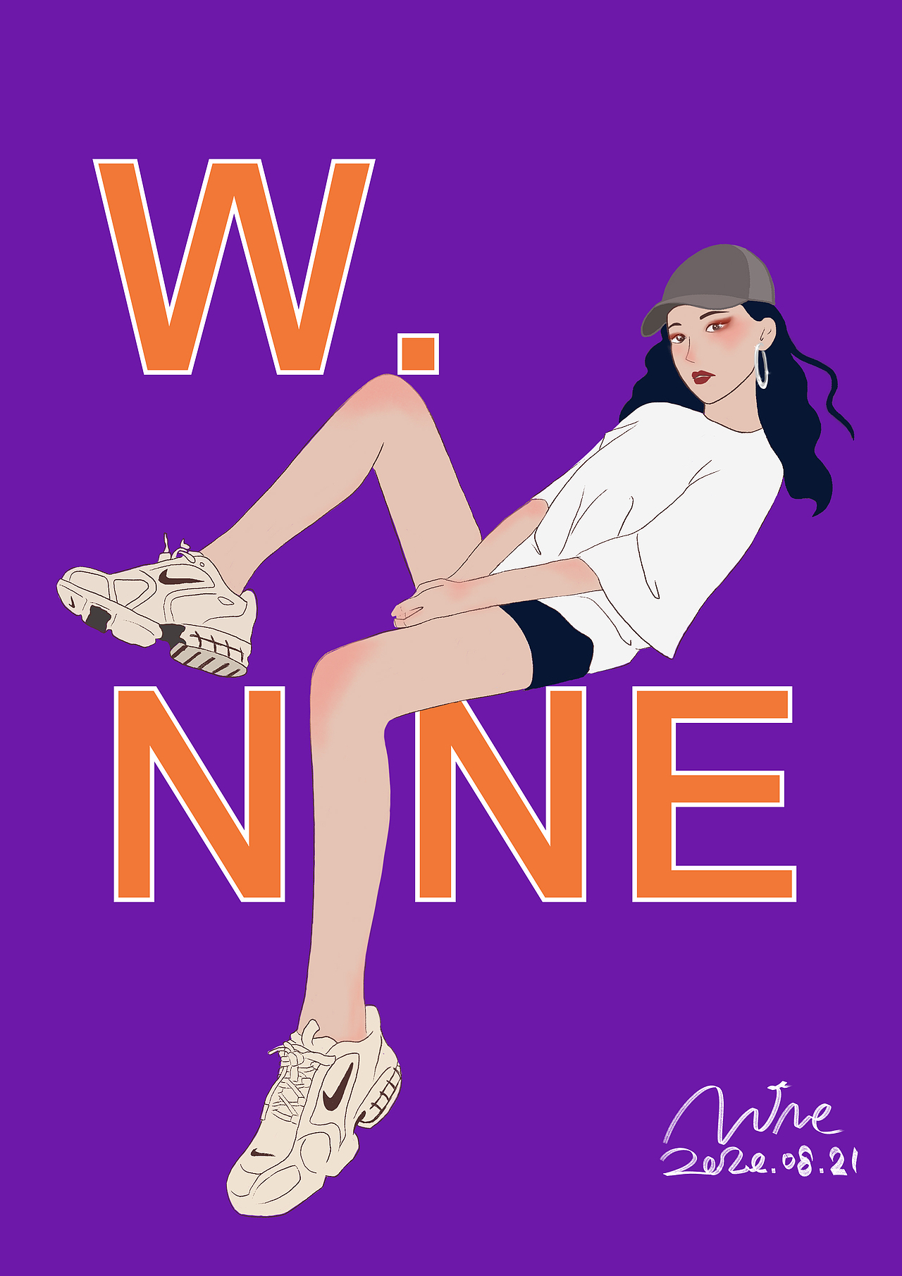 SWEET COOL GIRL（图ZMjI0NDcxOTAw） - 创作习作 - 站酷设计师MO8i_琪亦原创素材 - 站酷ZCOOL