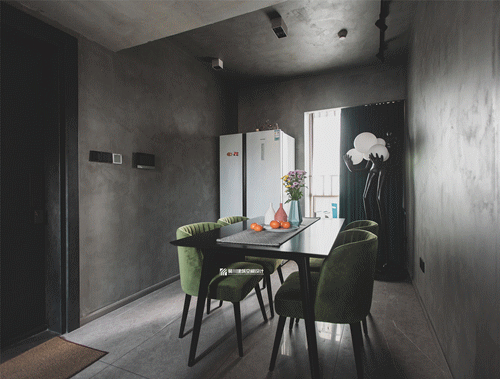 壹城中心,一人住91㎡,水泥质感工业风,视野开阔!