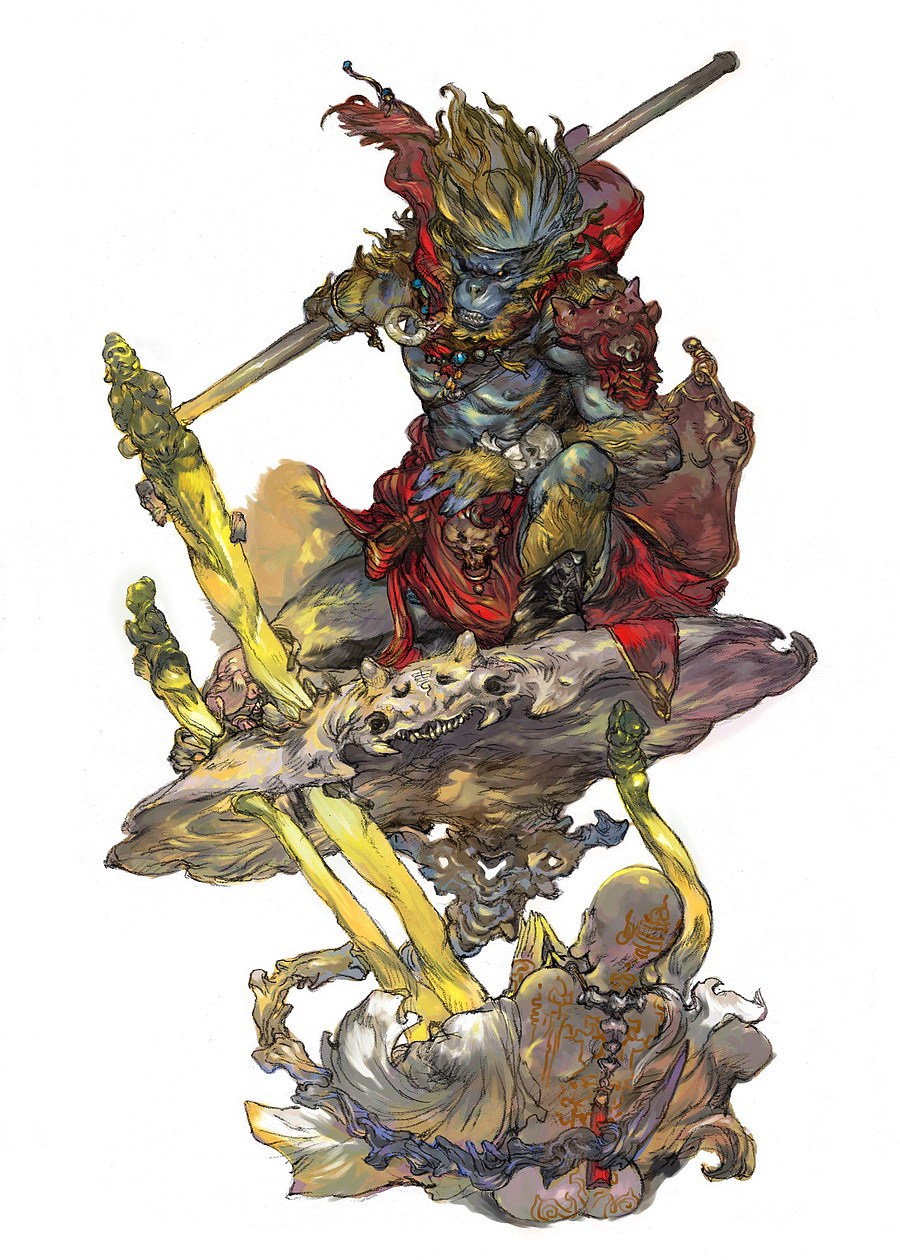 末那x寺田克也丨《大猿王》手办出世!华丽魔性暴力美学