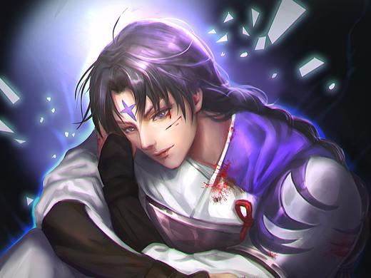 犬夜叉——蛮骨同人（个人主页-ZNDMxMDUwODA=） - 新锐潮流插画 - 站酷设计师OK喵原创素材 - 站酷ZCOOL