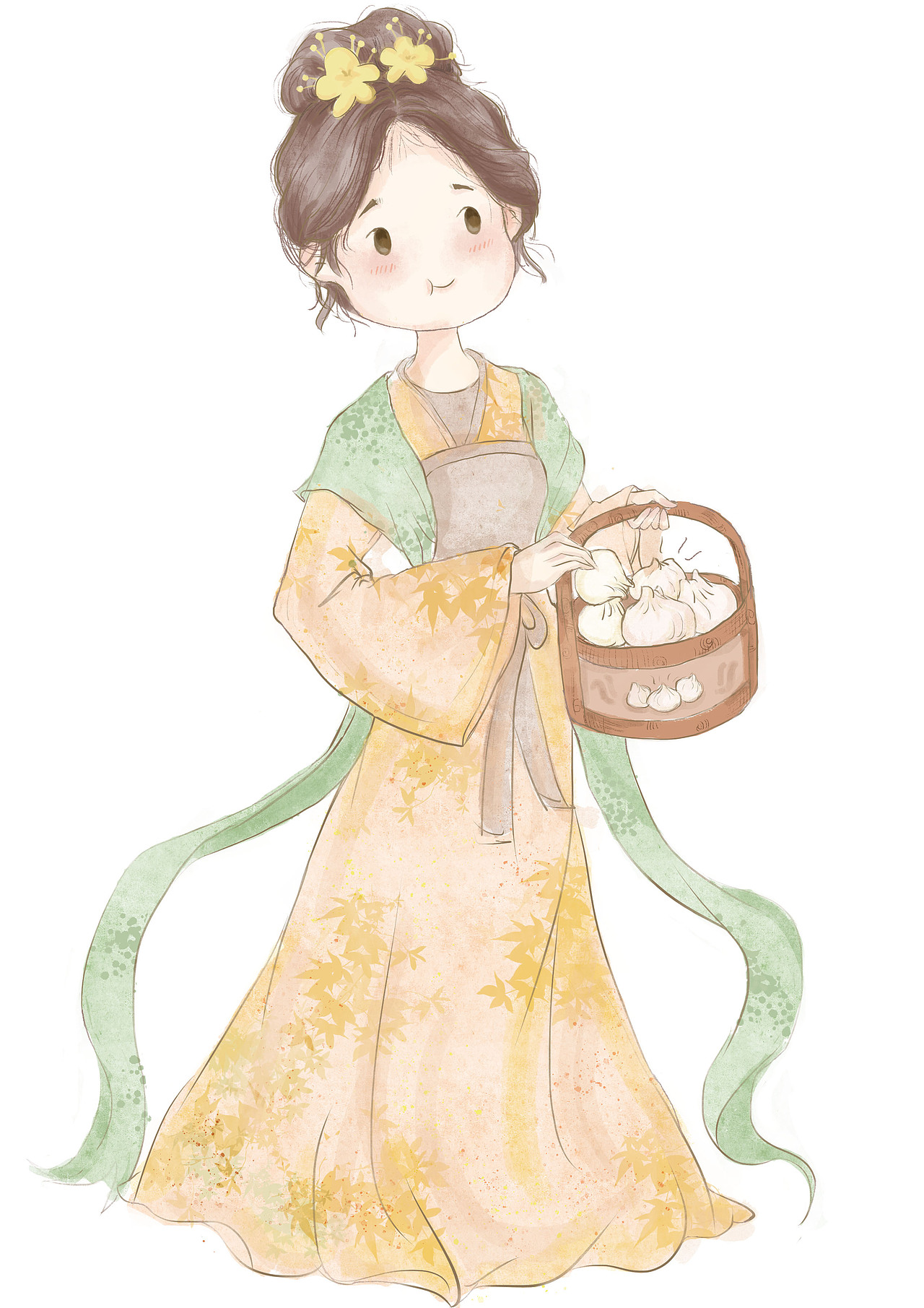 古风原创日常q版小人