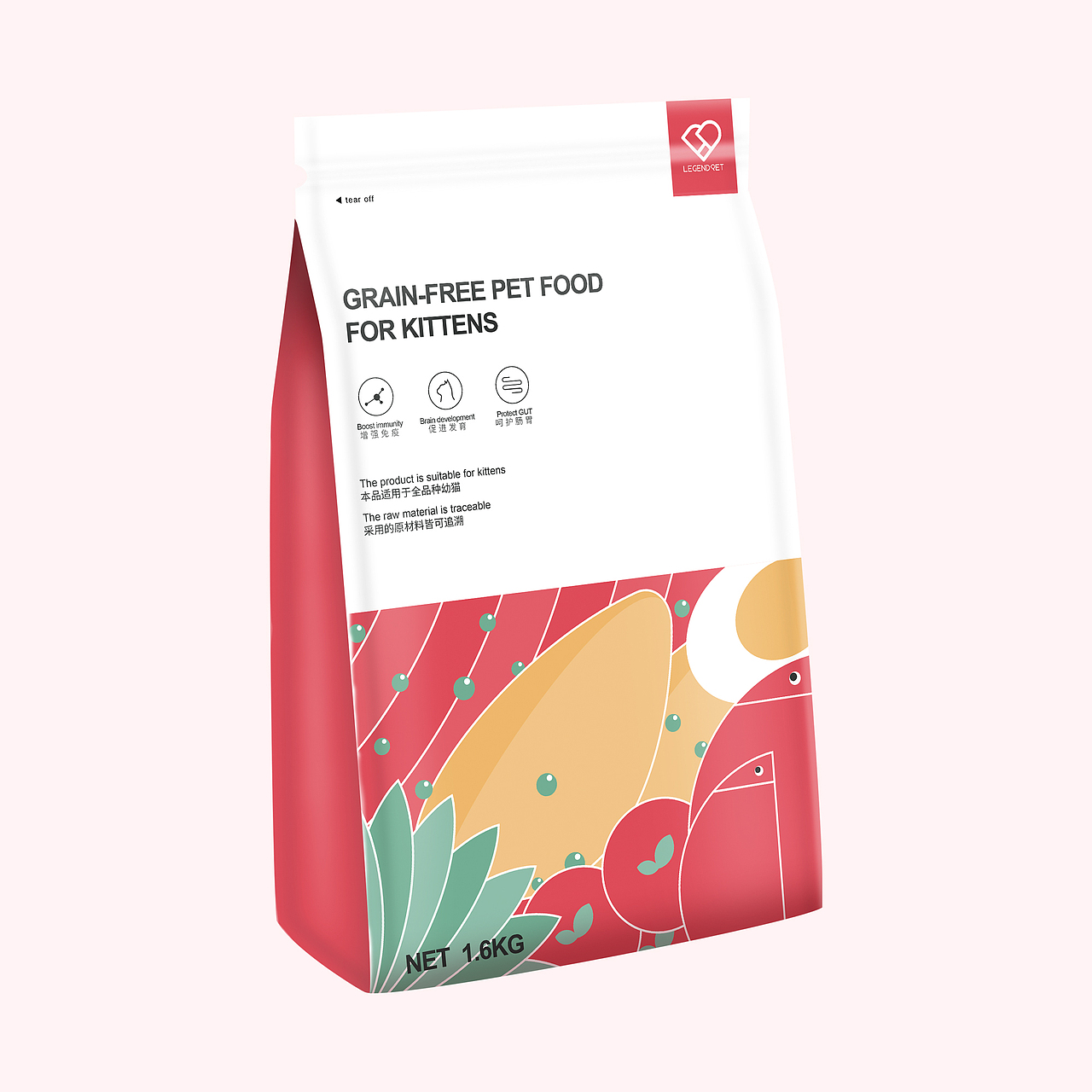 猫粮包装（图ZMjAzMTE0ODI0） - 包装 - 站酷设计师宇宙是场梦原创素材 - 站酷ZCOOL
