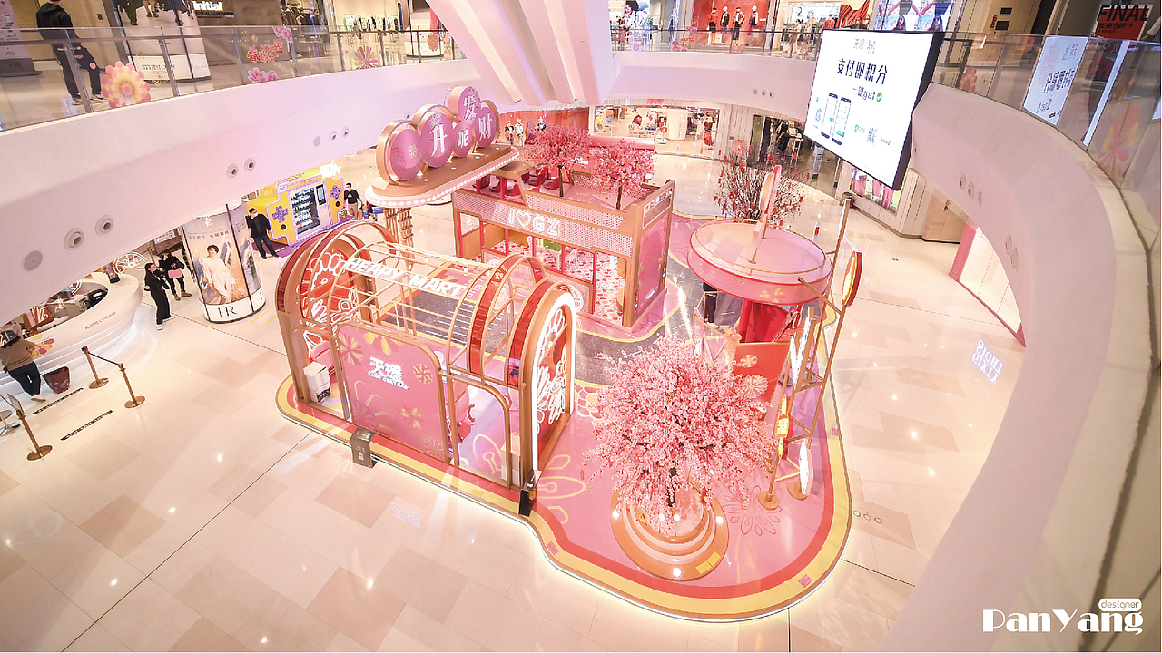 型聚潮乐 喜粤新春 | 新年商业美陈（图ZMjg3NTY2NzM2） - 展陈设计 - 站酷设计师PanYang丶原创素材 - 站酷ZCOOL