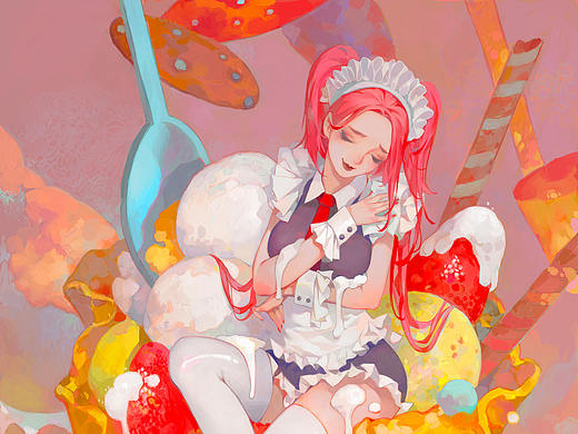 元素动力 | 冯伟 - 冰激凌少女
