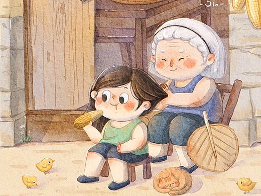 童年系列奶奶的家No.3