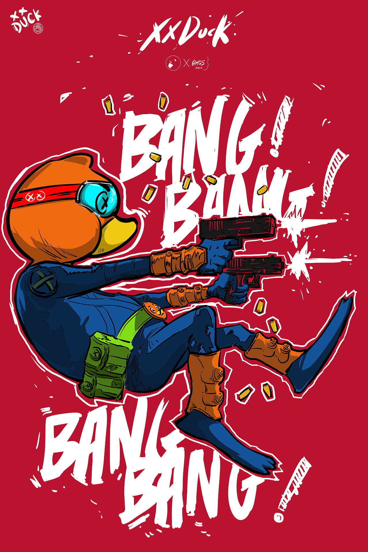 BHQS#Xx鸭特工系列#太空冒险（图ZMTgxNjk5NzMy） - 商业插画 - 站酷设计师BHQS陈滨原创素材 - 站酷ZCOOL